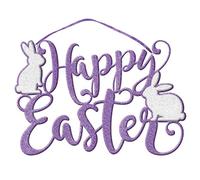 Happy Easter Script Foam Die-Cut Sign 33cm x 22cm