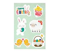 Happy Easter Stickers Easter Bunny Decorative Spring Craft Sticker Accessories DIYTES060