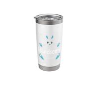 Happy Easter: The Handsome Bunny - Matching Family Easter Stainless Steel Insulated Tumbler