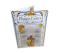Happy Easter Traditional Religious Greeting Card