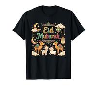 Happy Eid Mubarak for Muslim Kids Eid al Fitr/al Adha Boys T-Shirt