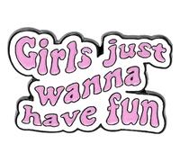 Happy Enamel Pin: Liebe Dich Selbst, Du Bist Es Wert Brooch Badge, Klein, Non-precious metal