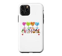 Happy Everything Gnomes Every Seasons All Year Tree Case for iPhone 11 Pro
