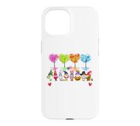 Happy Everything Gnomes Every Seasons All Year Tree Case for iPhone 15