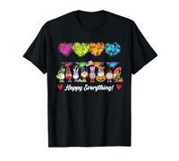 Happy Everything Gnomes Every Seasons All Year Tree T-Shirt