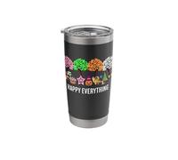 Happy Everything Holidays Seasons All Year Stainless Steel Insulated Tumbler