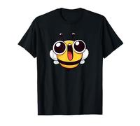 Happy Exited Bee Meme Cartoon Face T-Shirt