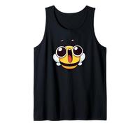 Happy Exited Bee Meme Cartoon Face Tank Top