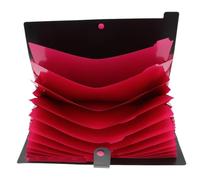 Happy Face File Folder PP Office File Organizer Black