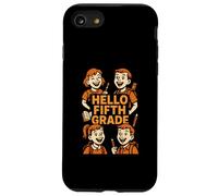 Happy Face Hello Fifth Grade Cute Womans Back to School Case for iPhone SE (2020) / 7 / 8