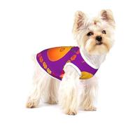 Happy Face Wreath Premium Dog Tshirt - Soft 100% Cotton Ropa Para Perros, Perfect for Small to Medium Dogs, Stylish and Comfortable Shirts for Dogs S