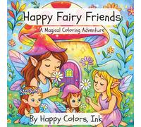 Happy Fairy Friends: A Magical Coloring Adventure