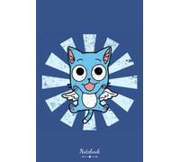 Happy Fairy Tail Retro Notebook: 120 Blank Lined Pages (6" x 9") - Notebook and Journal Writing