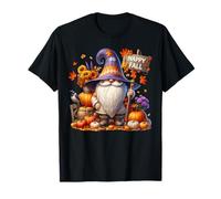 Happy Fall Gnome with Farm Fresh Pumpkins and Autumn Vibes T-Shirt
