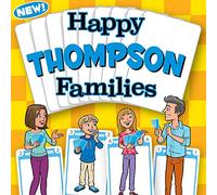 HAPPY FAMILIES CARDS - new personalized Happy Families card game for families named Thompson