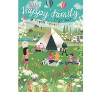 Happy Family Planner A3 Calendar 2026