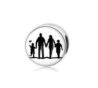 Happy Family Sweet Home Mom Dad &Amp; Me Sis Charm Bead Fit Bracelet Diy Jewelry For Women Clever treatment