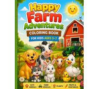 Happy Farm Adventures: Coloring Book