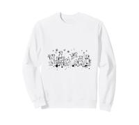 Happy Farm Cow Herd Cottagecore Animals Design Sweatshirt