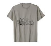 Happy Farm Cow Herd Cottagecore Animals Design T-Shirt