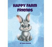 Happy Farm Friends: Big-Eyed Animals to Color with Love (Happy Friends Coloring Series)