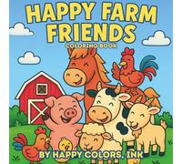Happy Farm Friends: Coloring Book
