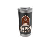Happy Fasting | Eid Mubarak Stainless Steel Insulated Tumbler