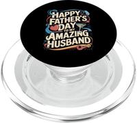 Happy Father’s Day to My Amazing Husband PopSockets PopGrip for MagSafe