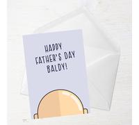 Happy Father's Day Baldy! Greetings Card - Standard Card