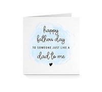 Happy Father's Day Card for Him - Just Like Dad Blue For Stepdad Uncle