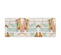 Happy Father's Day Computer Desk Pad, Non-Slip Surface Mat for Enhanced Gaming Performance and Office Productivity