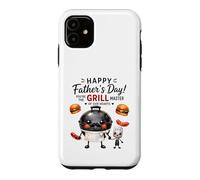 Happy Father's Day Grill Master Dad Case for iPhone 11