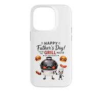 Happy Father's Day Grill Master Dad Case for iPhone 14 Pro