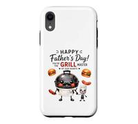 Happy Father's Day Grill Master Dad Case for iPhone XR