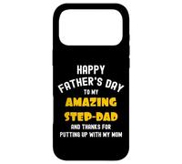 Happy Father's Day, Thanks for Putting up... Funny Step Dad Case for iPhone 17 Pro Max