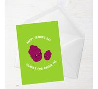 Happy Father's Day Thanks For Raisin Me Greetings Card - Giant Card