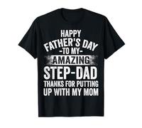 Happy Father's Day to My Amazing Stepdad Funny Parenting T-Shirt