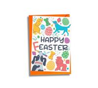 Happy Feaster Easter Bacon Card - The Card Your Dog Can Eat!