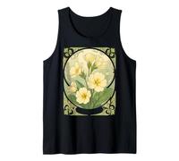 Happy February Birthday Primrose Flowers Tank Top