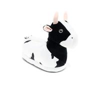 Happy Feet Animal Slippers for Adults and Kids, Cozy and Comfortable, Sturdy Rubber Soles, Thick 1-Inch Memory Foam Footbed, Non-Skid Bottoms, Plush Velvety Material Slippers, As Seen on Shark Tank