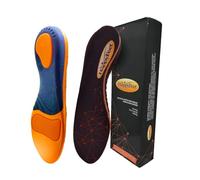 Happy Feet Arch Support Insoles - Plantar Fasciitis Insoles Shock Absorbing Anti Fatigue Foot Pain High Arch Support Insoles for Men and Women