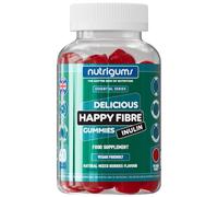 Happy Fibre (Inulin) Chicory Root Prebiotic Gummy | 3.8g Fibre | Mi...