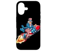 Happy Fireworks with Patriotic Rocket for Man and Woman Case for iPhone 17