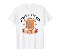 Happy First Day of School Value Graphic T-Shirt, Men, White, S
