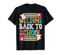 Happy First Day School Teachers Welcome Back To School T-Shirt