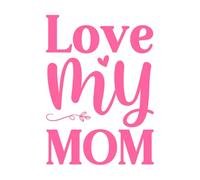 Happy First Mothers Day with Stroller Hand calligrahy Lettering Texture Script Wall Decals Paster Paper 67.2x76.2cm Do not Damage The Wall Surface Pink