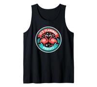 Happy Flamingo Friday Hello Weekend Summer Pool Parties Tank Top