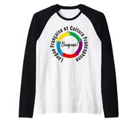 Happy French Language Day It's A Good Day to Learn French Raglan Baseball Tee