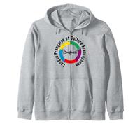 Happy French Language Day It's A Good Day To Learn French Zip Hoodie