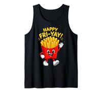 Happy Fri-Yay Fun Friday French Fries Tank Top